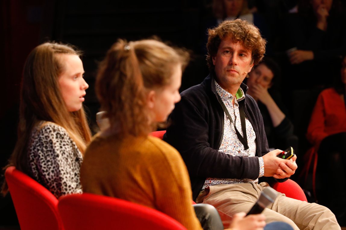 Sessie met jongeren op het Jaarcongres Kinder- en Jeugdpsychiatrie 2019